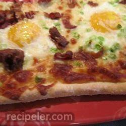 Egg Breakfast Pizza