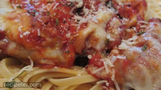 Eggplant Parmesan With Easy Homemade Sauce