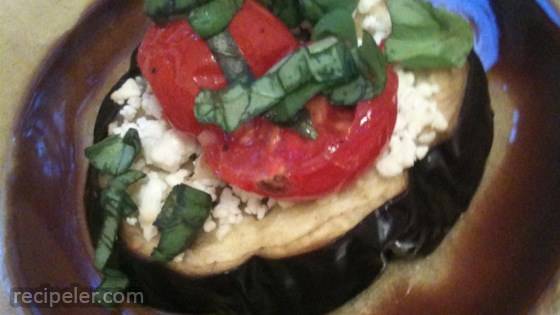 Eggplant with Feta Cheese