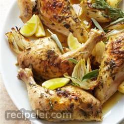 Emily's Herb Roasted Chicken and Vegetables