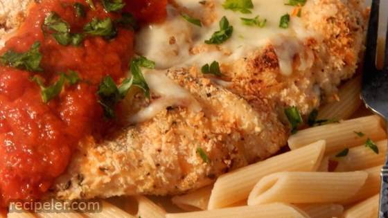 Farm Lady's Delicious Chicken Parmesan