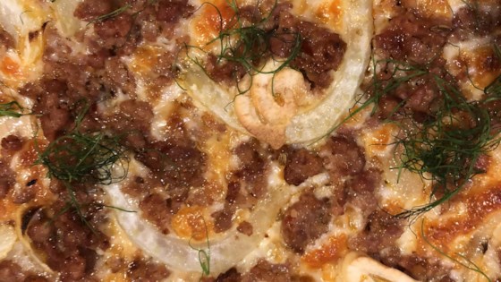 fennel and sausage pizza