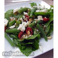 Feta and Slow-Roasted Tomato Salad with French Green Beans