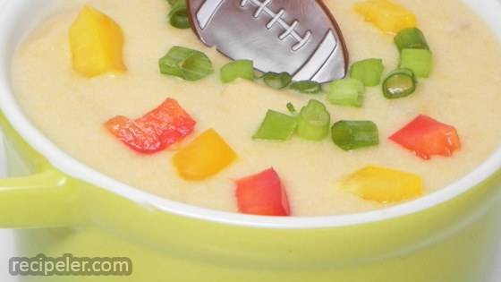 Football Sunday Beer Cheese Soup