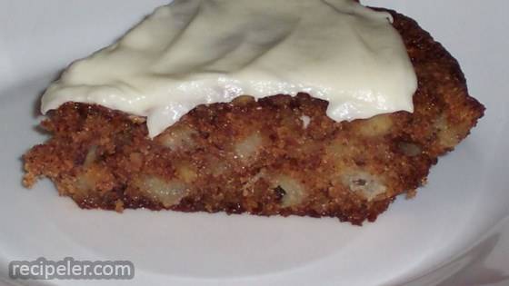 French Apple Pie with Cream Cheese Topping