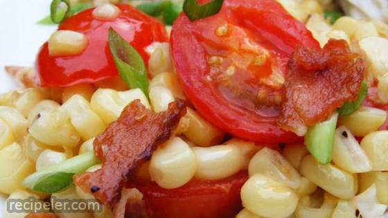 Fresh Corn and Tomato Casserole