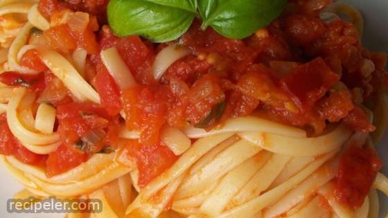 Fresh Tomato Basil Sauce