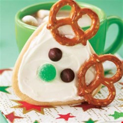 Frosted Reindeer Cookies