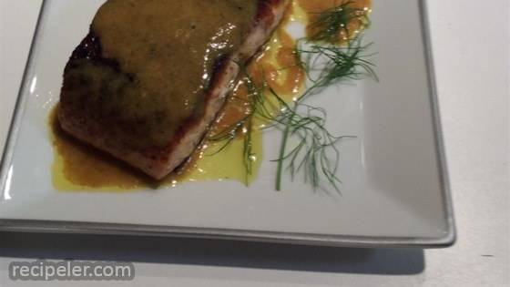 Garam Masala Seared Salmon With Coconut-curry Butter