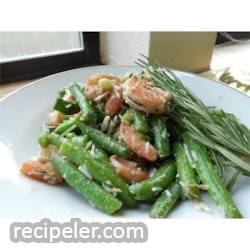 Garlic Lover's Shrimp And Green Bean Salad