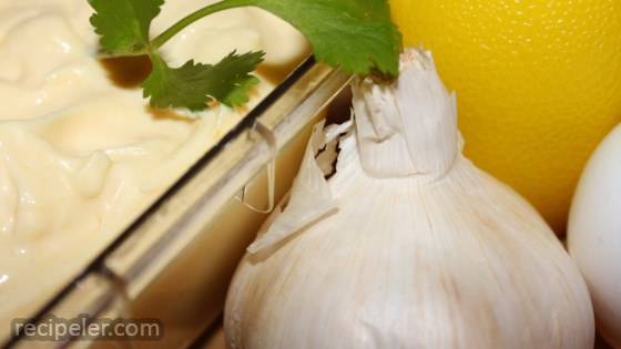 Garlic Mayonnaise Aioli
