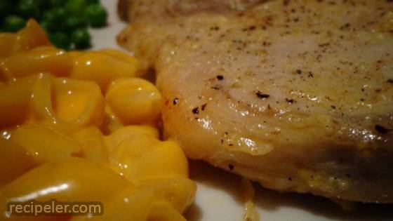 Garlic Seasoned Baked Pork Chops