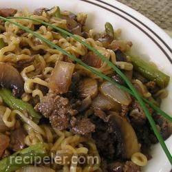 Gel's Green Beans And Beef