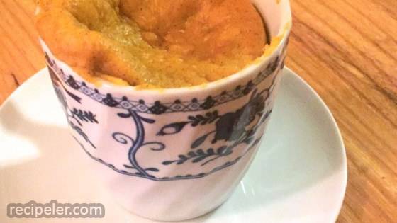 Gluten-Free and Dairy-Free Pumpkin Mug Cake