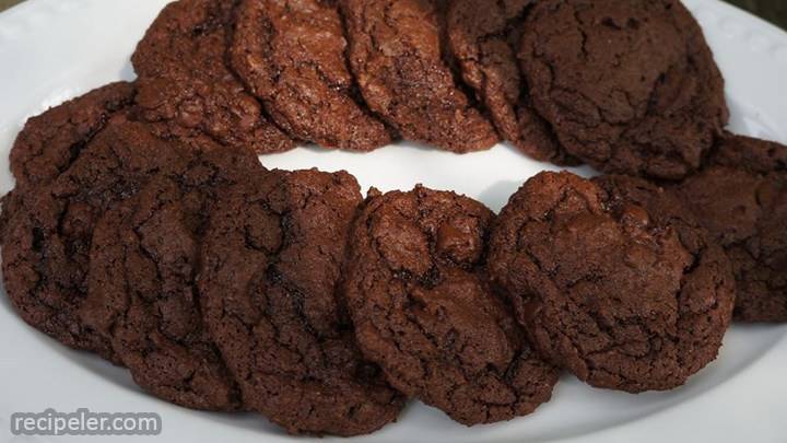 gluten-free double chocolate cookies