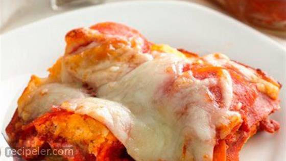 Gluten-Free mpossibly Easy Pizza Bake