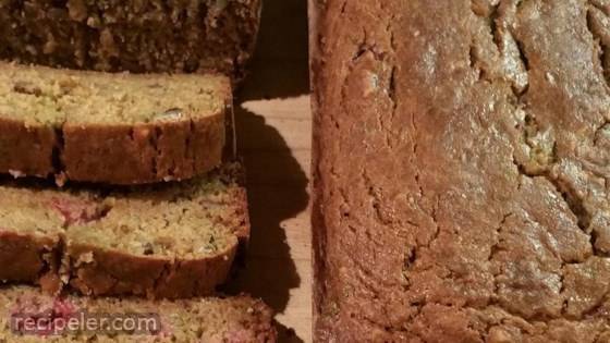 Gluten-free Raspberry Zucchini Bread