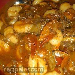 Gnocchi and Peppers in Balsamic Sauce