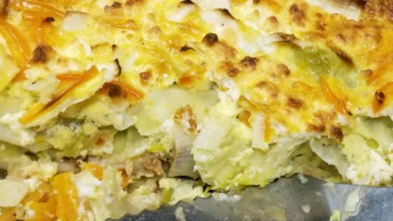 Goat Cheese And Leek Quiche