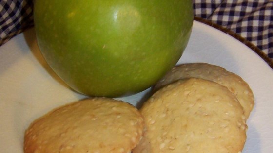 Golden Sesame Cookies