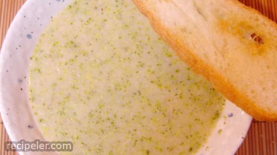Gourmet Cream of Broccoli Soup