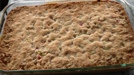 Grandma Bev's Rhubarb Dessert (rhubarb Crisp)