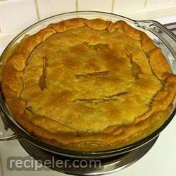 Grandma's Leftover Turkey Pot Pie