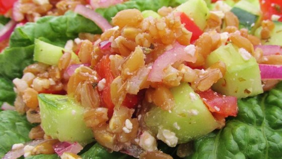 Greek Farro Salad