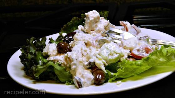 Greek-nspired Chicken Salad
