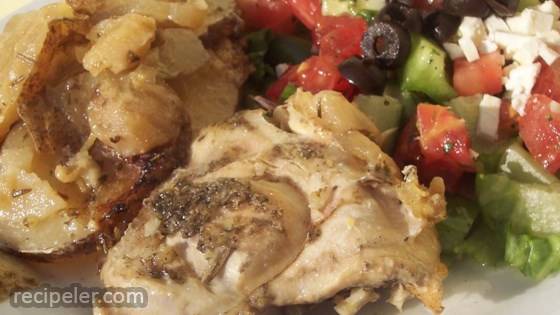 Greek Slow Cooker Chicken