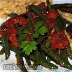 Green Beans in Tomato Sauce