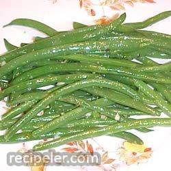 Green Beans with Herb Dressing