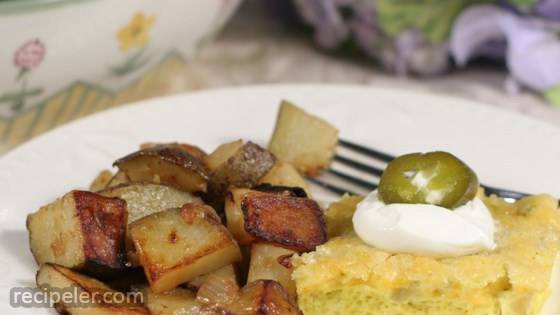 Green Chile Frittata