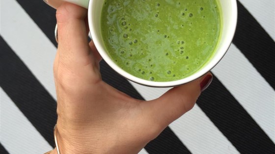 green drink with aloe vera juice