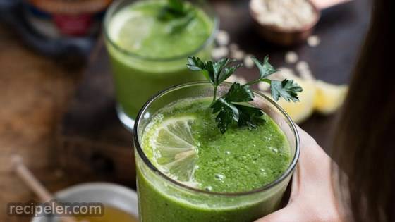 Green Power Oat Smoothie