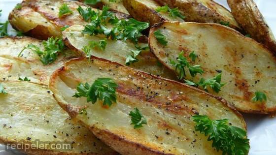Grilled Baked Potatoes