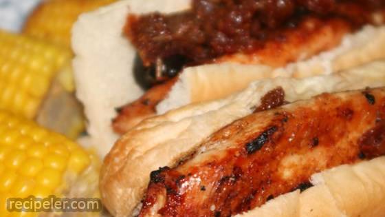 Grilled Chicken and Sun-Dried Tomato Subs