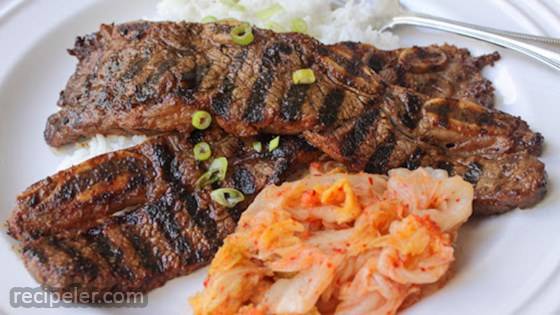 Grilled Korean-Style Beef Short Ribs