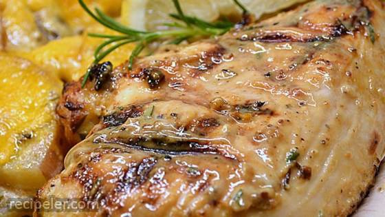 Grilled Rosemary Chicken Breasts