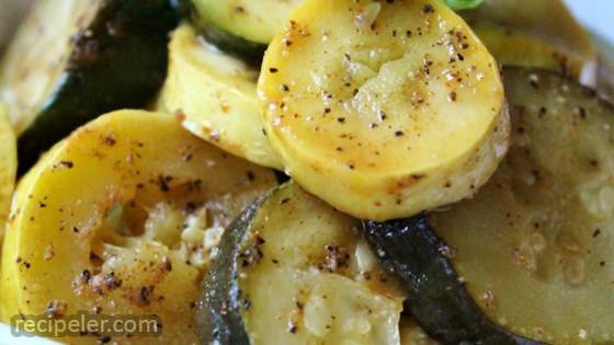 Grilled Squash and Zucchini