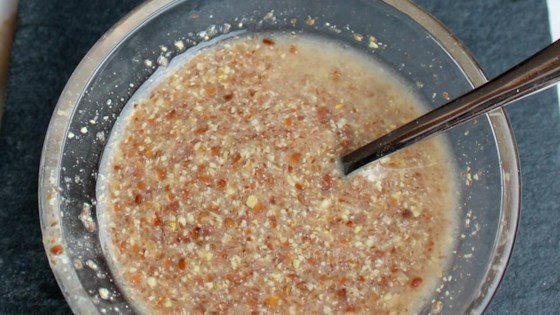 ground flax egg substitute