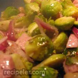 Ham And Brussels Sprout Bake