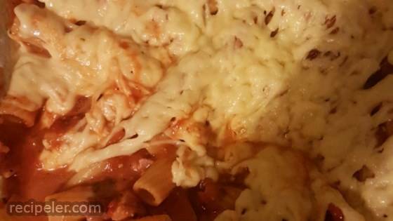 Ham and Cheese Pasta Bake