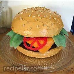 Hamburger Cake