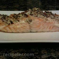 Hazelnut-crusted Salmon