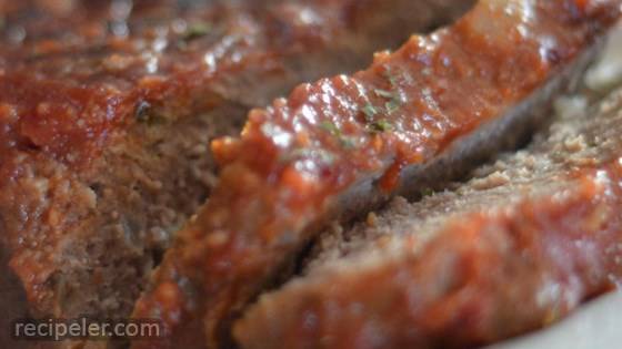 Healthier Brown Sugar Meatloaf