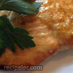 Healthier Grilled Salmon