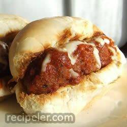 Hearty Meatball Sandwich