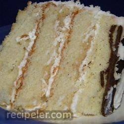 heavenly white cake