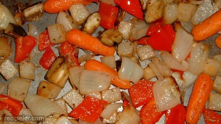 herb roasted vegetables